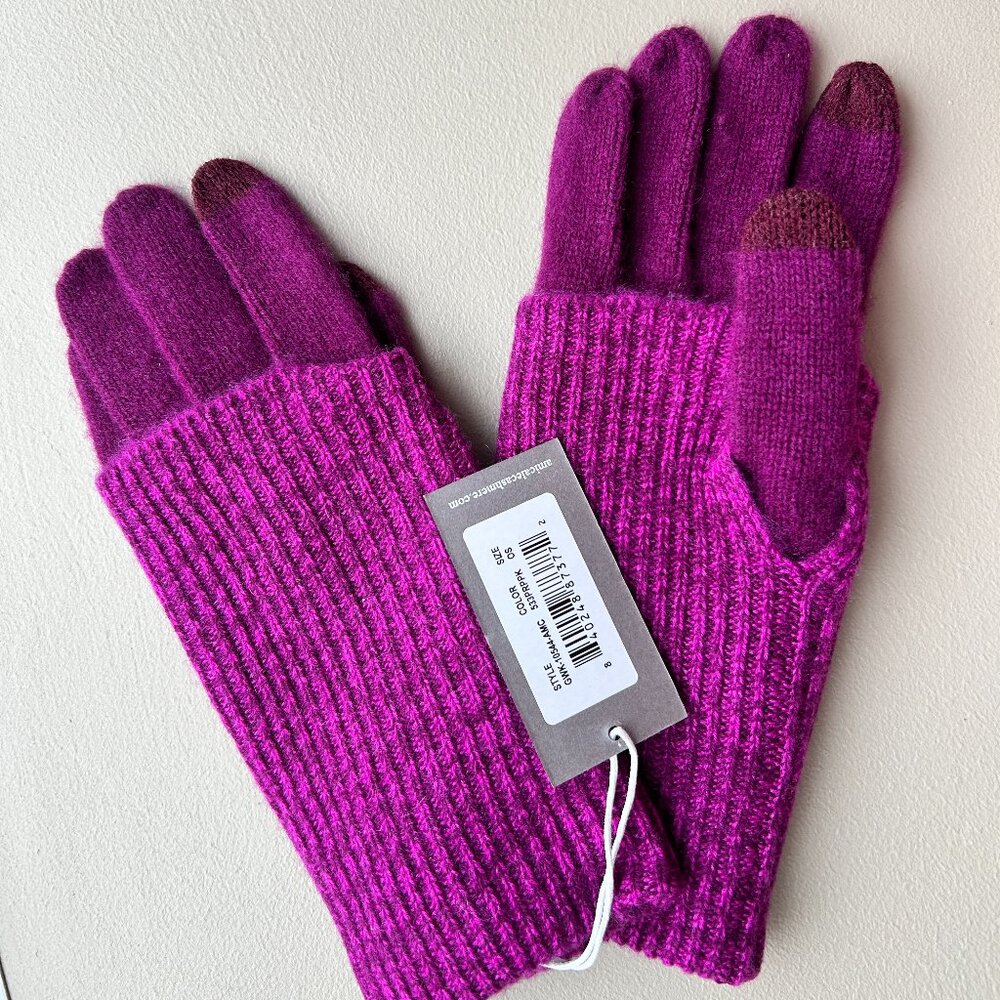 100% cashmere gloves